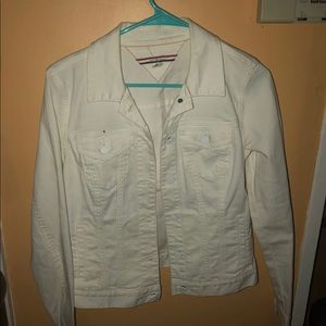 Tommy Hilfigure White Denim jacket